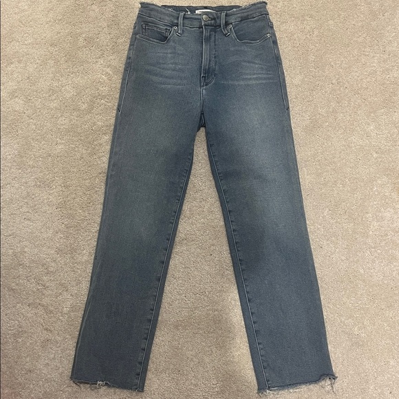 Good American Good Straight Jeans - Picture 1 of 4